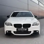 Performance Front bumper Lip for BMW F10 / F11 with M-Pack, glossy black