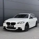 Performance Front bumper Lip for BMW F10 / F11 with M-Pack, glossy black