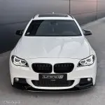 Performance Front bumper Lip for BMW F10 / F11 with M-Pack, glossy black