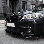 Performance Front bumper Lip for BMW F10 / F11 with M-Pack, glossy black