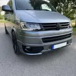 Sportline style front bumper Lip for VW T5.1 (09-14)