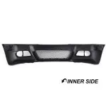 M3 style Front Bumper for BMW E46 sedan / touring / coupe (98-05), with smoked fog lights