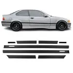 M-style Moulding Door Trims set for BMW E36 Coupe / Cabrio (90-99)