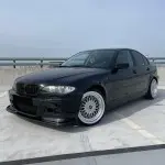 Performance Kidney Grille for BMW E46 sedan / touring (01-05), glossy black