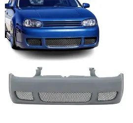 R32-style, VER2 front bumper for VW Golf MK4 (97-04)