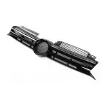 R20 style Front Grille for VW Golf MK6 (06-13), glossy black