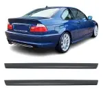 M-Tech Side Skirts set for BMW E46 coupe / convertible
