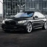 Performance kidney grille for BMW F07 (09-17), glossy black