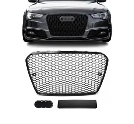 RS-style front grille for Audi A5 / S5 B8 (11-16),...