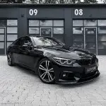 Performance V1 Front bumper Lip for BMW F32 / F33 / F36 (13-), glossy black