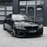 Performance V1 Front bumper Lip for BMW F32 / F33 / F36 (13-), glossy black