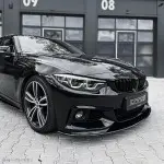 Performance V1 Front bumper Lip for BMW F32 / F33 / F36 (13-), glossy black