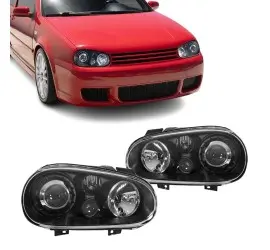 R32-look Headlights set for VW Golf MK4 (97-04)