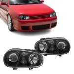 R32-look Headlights set for VW Golf MK4 (97-04)