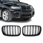 Performance kidney Grille for BMW E70 X5 / E71 X6, glossy black