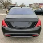 Trunk Spoiler for Mercedes-Benz W222 (13-20), glossy black