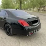 Trunk Spoiler for Mercedes-Benz W222 (13-20), glossy black