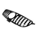 Front grille for Mercedes-Benz GLE W166 (15-19), glossy black