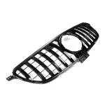 Front grille for Mercedes-Benz GLE W166 (15-19), glossy black