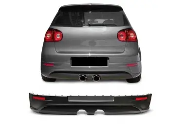 R32 style rear bumper diffuser for VW Golf MK5 (03-09)