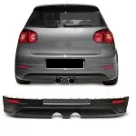 R32 style rear bumper diffuser for VW Golf MK5 (03-09)