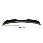 Universal Trunk Spoiler / Roof Spoiler, Glossy Black ABS