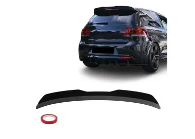 Roof spoiler add-on for VW Golf MK6 / MK7, glossy black
