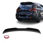 Roof spoiler add-on for VW Golf MK6 / MK7, glossy black