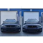 M-Pack LCI-look Front Bumper for BMW E90 / E91 PRE-LCI (05-08), with clear fog lights
