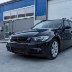 M-Pack LCI-look Front Bumper for BMW E90 / E91 PRE-LCI (05-08), with clear fog lights