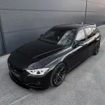 Performance Side Skirt Extensions for BMW F30 / F31, glossy black