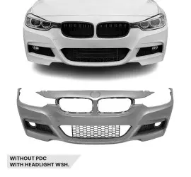 M-Pack Front Bumper for BMW F30 / F31, without PDC,...