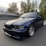 Front Indicators set for BMW E36 Sedan / Touring / Compact, smoked