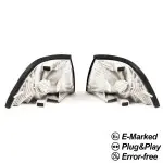 Front Indicators set for BMW E36 Sedan / Touring / Compact, smoked