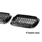 M3 style Kidney Grille for BMW E36 facelift (96-99), glossy black