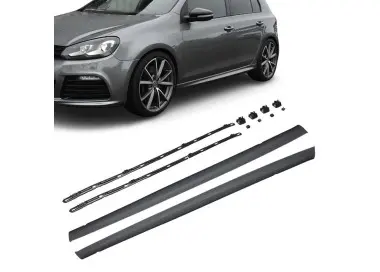 R20-style side skirts for VW Golf MK6 (08-13)