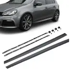 R20-style side skirts for VW Golf MK6 (08-13)
