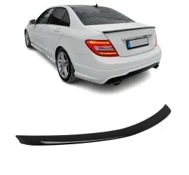 Trunk Spoiler for Mercedes-Benz W204 sedan (07-14),...