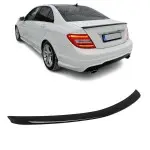 Trunk Spoiler for Mercedes-Benz W204 sedan (07-14), glossy black
