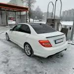 Trunk Spoiler for Mercedes-Benz W204 sedan (07-14), glossy black