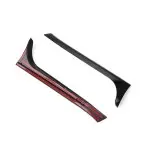 Rear Window Spoilers set for VW Golf MK6 GTI / GTD / R (08-13), glossy black