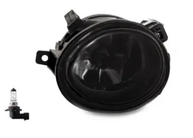 Fog light left side for BMW E39 M-Tech / M5 bumper, smoked