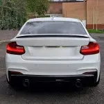 Performance trunk spoiler for BMW F22 / F23 / F87, glossy black