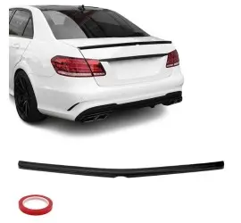 E63-style trunk spoiler for Mercedes-Benz W212...