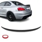 Performance Trunk Spoiler for BMW E82, glossy black