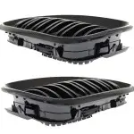 Performance kidney grille for BMW E46 sedan / touring (01-05), glossy black