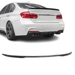 Performance trunk spoiler for BMW F30 / F80 (11-18), glossy black
