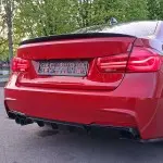 Performance trunk spoiler for BMW F30 / F80 (11-18), glossy black