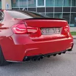 Performance trunk spoiler for BMW F30 / F80 (11-18), glossy black