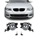 Fog lights M-Pack for BMW E60 / E61 (03-10), clear